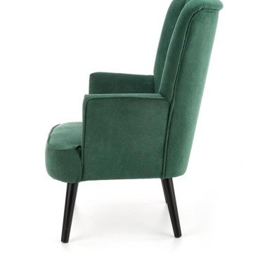Фото7.Кресло DELGADO Halmar Темно-зеленый